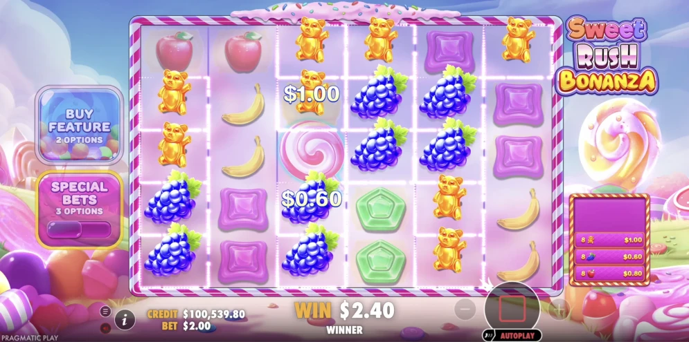 Sweet Rush Bonanza Slot