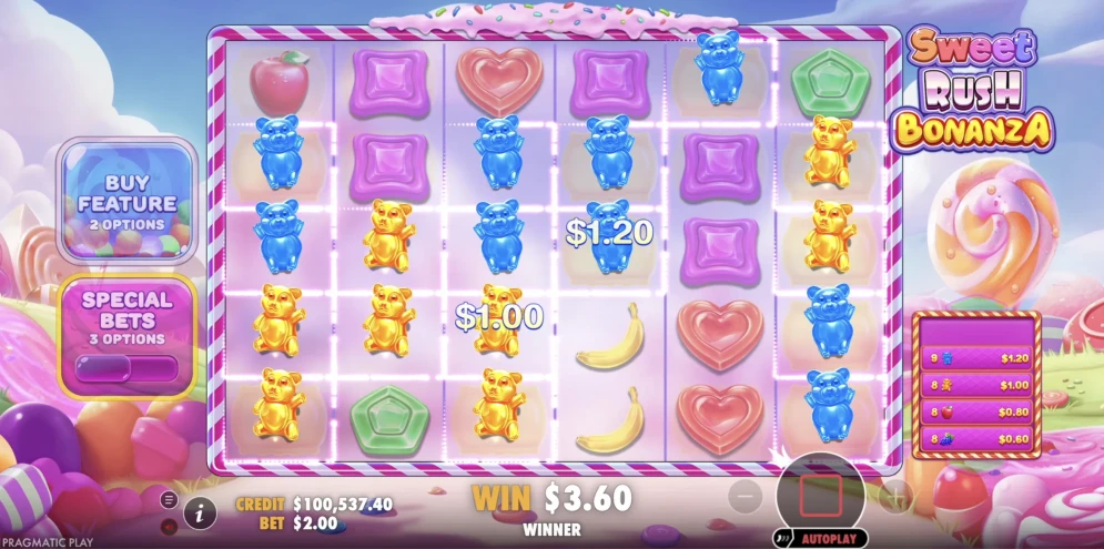 Sweet Rush Bonanza Slot