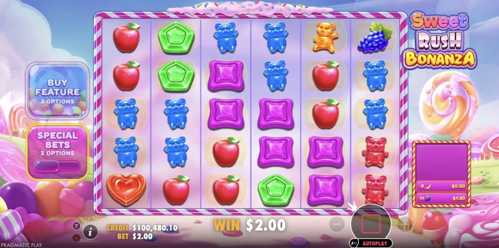 Sweet Rush Bonanza Slot