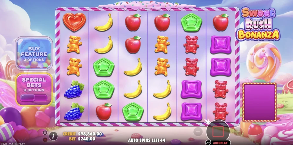 Sweet Rush Bonanza demo